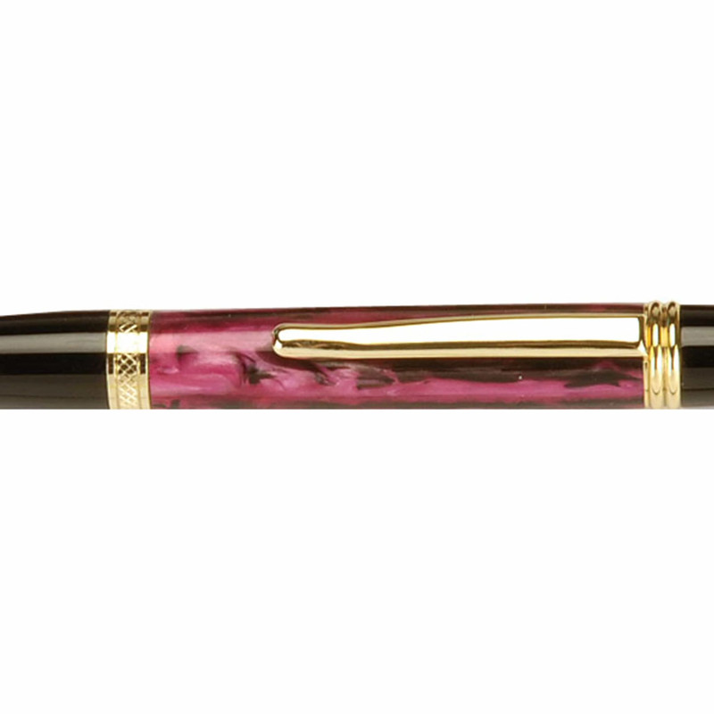 Acrylic Pen Blank - 3/4" x 3/4" x 5" - Color:Magenta Bliss